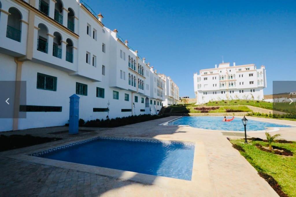 Apartamento Vacacional Achakar Playa&Piscina! Tanger Eksteriør bilde